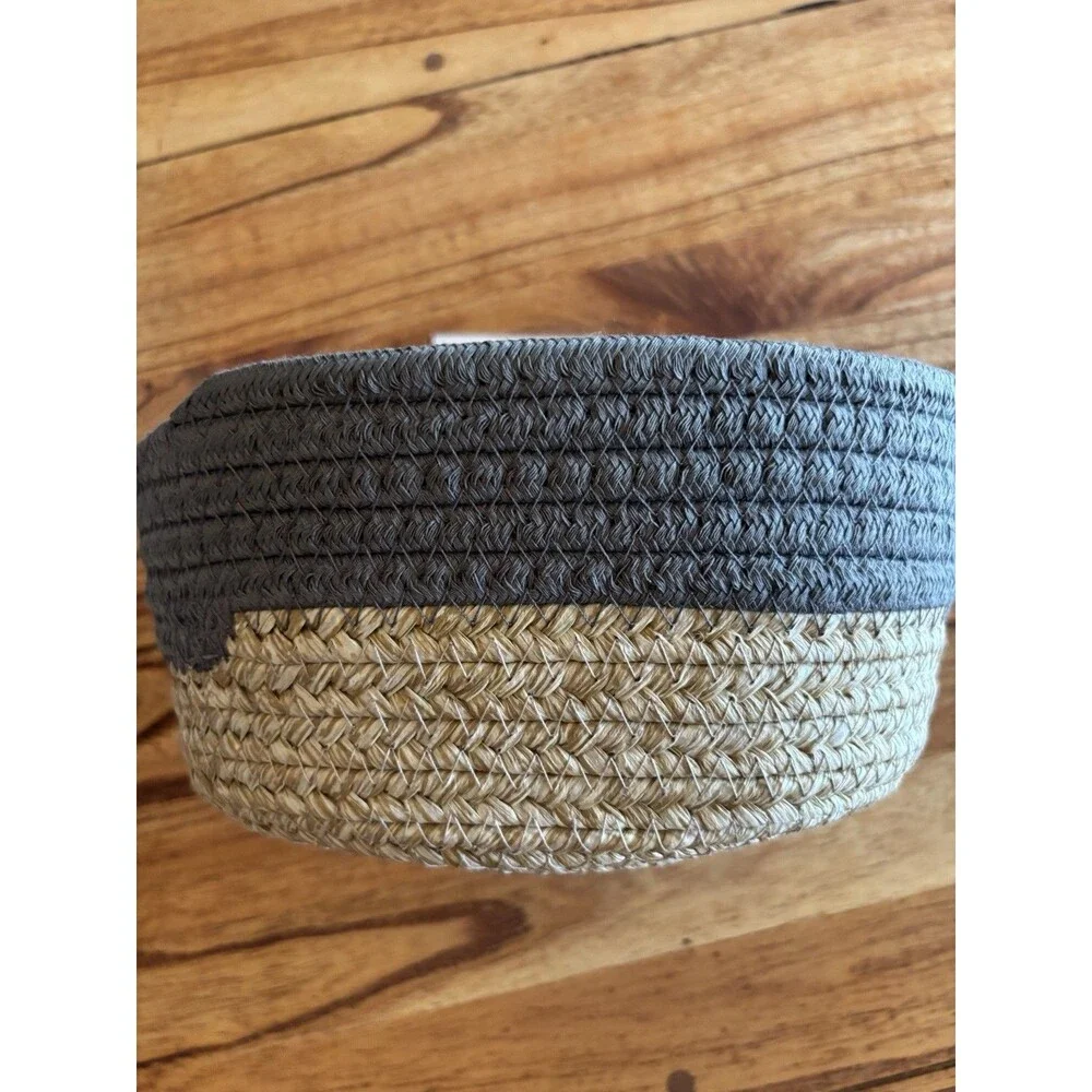 Decorative Basket Gray & Natural  Brightroom Set Of 4